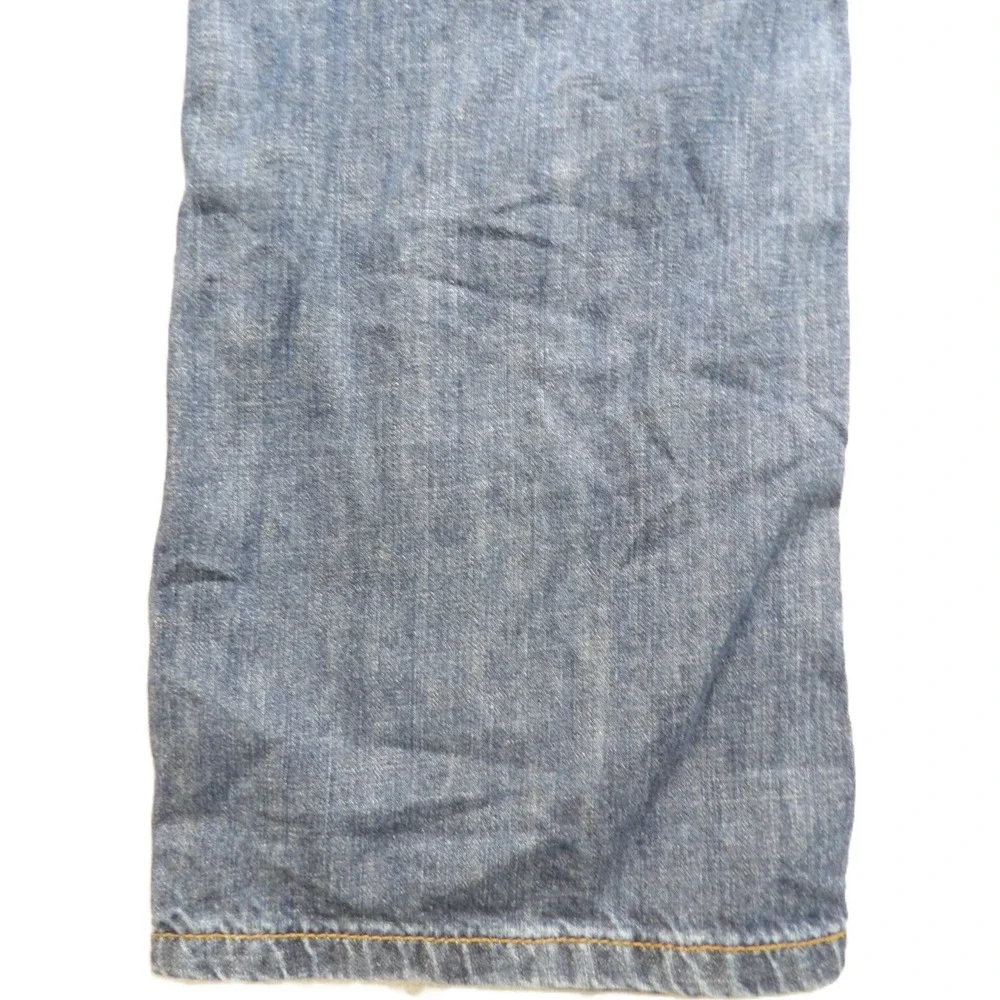 Levi 527 Bootcut Jeans Denim Men W30xL34 Blue Workwear Cotton Classic Pants Logo